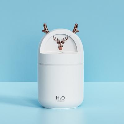 China Mini Portable Desk Humidifier - Cute Deer USB Cool Mist Air Humidifier with Night Light N-UHU101 for sale