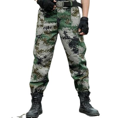 China Anti-Wrinkle Anti-Wrinkle Camouflage Military Training Uniform Men's Camouflage Pants XL Military Uniform Pants for sale