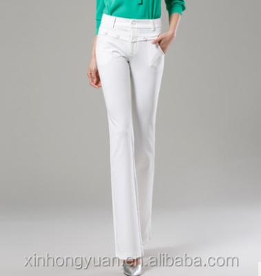 China Wholesale Women's Anti-shrink Silm Custom Office Ladies Suit Uniform Pants for sale