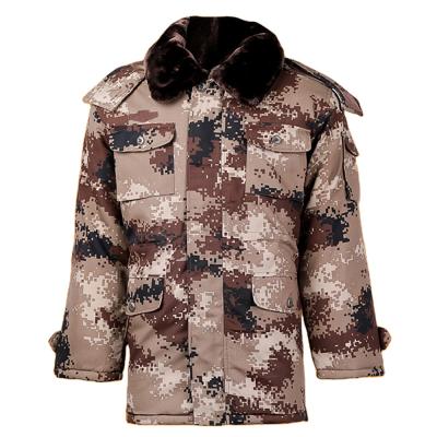 China QUICK DRY QUICK DRY Winter Thickened Warm Coat Uniform For Security Personnel Outdoor Camouflage Fashion Coat for sale