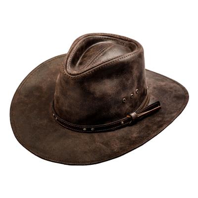 China Cheap Leather Dobby Cowboy Hats Made in Mexico for sale