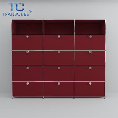 China Popular Product Colored Steel Metal Office Furniture Equipment (Other) File Cabinet Adjustable for sale