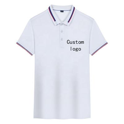 China Anti-Wrinkle Cotton Polo Tshirt Custom Logo Mens T-shirt Shirt Dress Custom Blank Polo Printing for sale