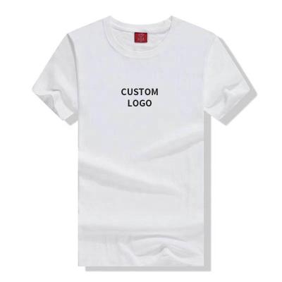 China Anti-Wrinkle Cheap Price $1.3 Custom Logo Printing Plain White T Shirts For Men/wemen for sale