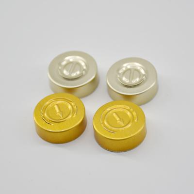 China Non Spill 13mm 15mm 20mm 28mm Medicinal Aluminum Caps Aluminum Cap 32mm For Vaccine Vials for sale