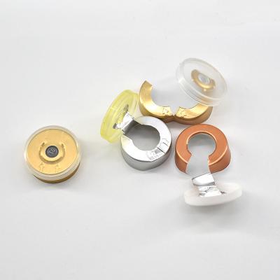 China Non Spill 13mm 15mm 20mm 28mm Medical Tear Seal 20mm Injection Vial Cap Flip Caps 32mm for sale