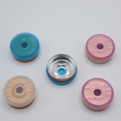 China Non Spill Hot Selling Chinese Glass Vial Caps Factory 20mm Vial Caps Seal Tear Off Flip Top Cap For Medicine for sale