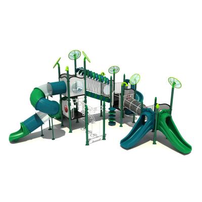 China Colorful Plastic Outdoor Backyard Plastic Children Playground Playground Equipment With CE Certificate for sale