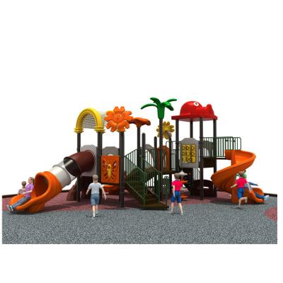 China Plastic Popular Outdoor Playground Public Park Playsets Guangdong Exporter Kids Playground Equipment for sale