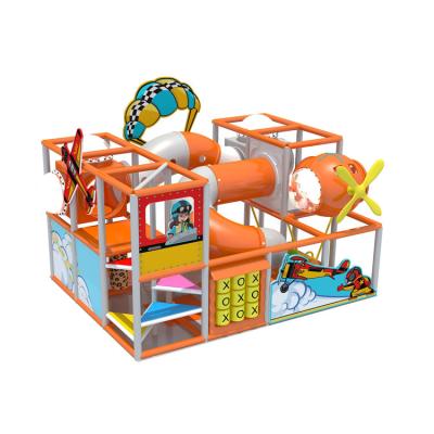 China 2021 New Design Steel Baby Play Room Kids Indoor Equipment Galvanized Small Size Playground for sale