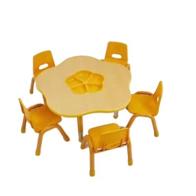 China Modern Kindergarten Children School Table Plastic Children's Study And Play Table China Manufacturer for sale