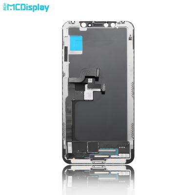 China Mobile Phone LCD Display Replacement For IPhone X OLED Soft 1125X2436X5.80