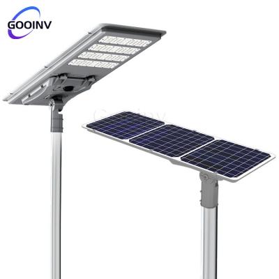 China Environmental protection IP67 300w 200w 100w solar light outdoor lighting waterproof all in one led solar street light for sale