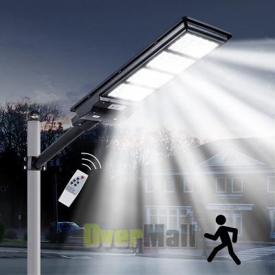 China Hot Sale Garden Road All In One 40w 60w 100w 200w 300w Waterproof Outdoor Solar Led Street Light IP65 With Remote Control for sale