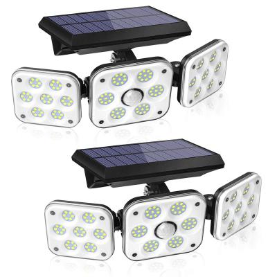 China 138 LED Garden Solar Led Light Outdoor Motion Sensor For Garden Electronic Decorative Solar Sensor Wall Light for sale