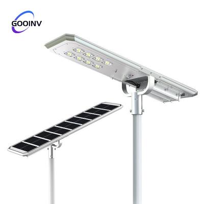 China Solar Light Energy Saving Street Light All of Environmental Protection Motor Pressure Rating PIR Sensor Outdoor 100w 150w 200w 250w 300w in One Solar Led Street Light for sale