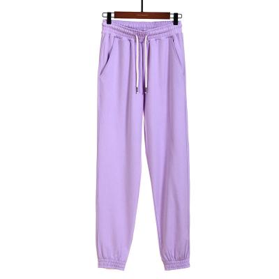 China Breathable Popular Hot-selling Sports Women Cotton Sports Pants Outdoor Jogging Casual Pants for sale