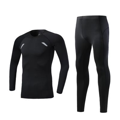 China 2021 breathable new autumn style spring and polyester men's tight sports suit for sale