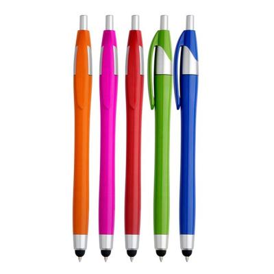 China Ball Pen+Touch Screen Pens With Styles Promotional Ballpoint Pen for sale