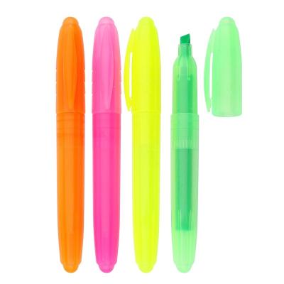 China Promotional Markers & Colorful Highlighters Highlighter Mark Pens Unit Highlighter Pen for sale