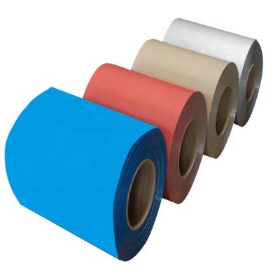 China Competitive Price PVDF Coil Prepainted Aluminum Coil  Polyester Color Coated Aluminum Coil For Building Decoration for sale