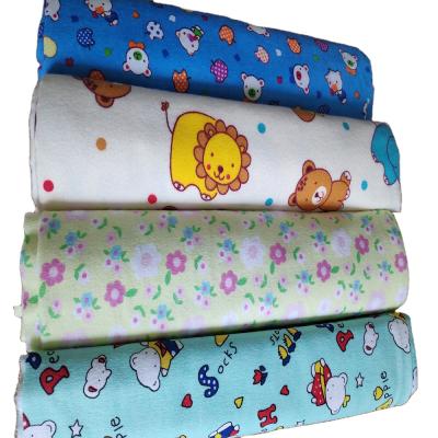 China 100% organic cotton flannel fabric for sale