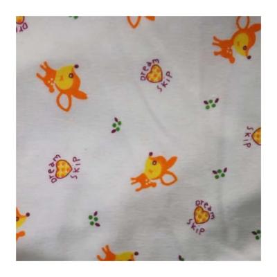 China Antistatic Wholesale Cotton Flannel Printed Fabrics Ready Goods In Stock for sale