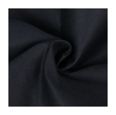 China Wholesale Black Twill Fabric TC 65/35 Cotton Poly Twill Breathable Black Twill Fabric for sale