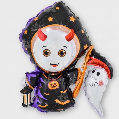 China 2022 Movie Witch Bat Ghost Blood Ghost Foil Balloon Halloween Decoration Foil Balloon Mini Shaped Model Aluminum Foil for sale