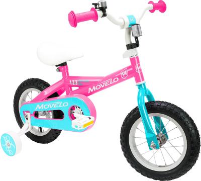 China Popular 12 Inch Children's Bike Indoor Learning Magnesium Alloy 2-6 Years Steel Yellow Hard Frame for sale