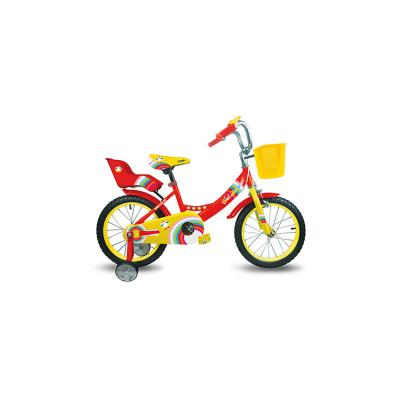 China Hot-selling popular four-wheel bikes for kids with 2 training wheels and safety seat baskets can hold things for kids aged 3-10 for sale