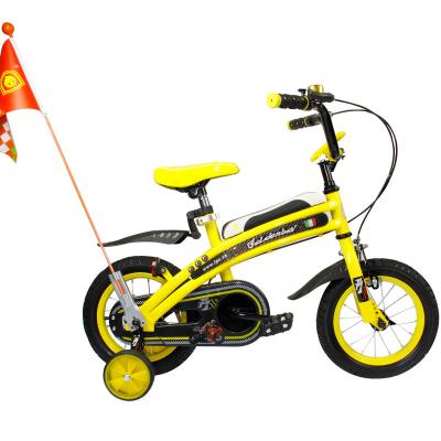 China Popular Yellow 16inch Treadmill Bikes Toddler Bikes Steel Walking Running Children's Bikes For Kids for sale