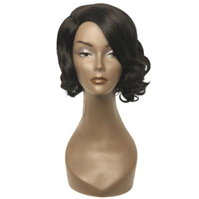 China Cheap Body Wave Pixie Cut Short Synthetic Hair Fiber Wigs For Black Women With Highlights Hair Braids Synthetic for sale