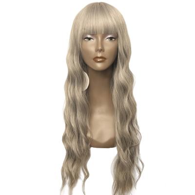 China Wholesale Deep Wave Synthetic Wigs Heat Resistant Running Lace Front Futura Synthetic Wigs for sale