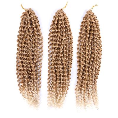 China Wholesale Charming 18inch Water Wave Passion Twist Hair Crochet Braids Passion Twist Crochet Braiding Hair Extension for sale