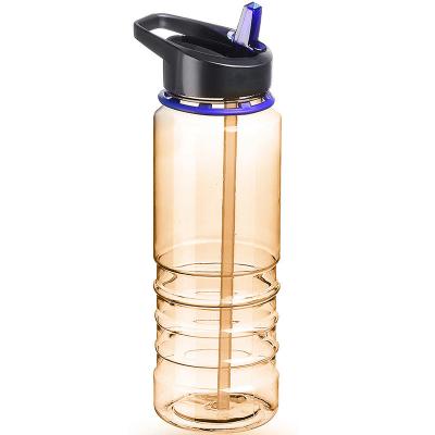 China Viable BPA free plastic water bottle in color matched tritan water bottle for daily use for sale