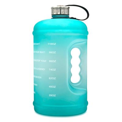 China Sustainable 1 Gallon PETG Sports Water Bottle BPA Free Gallon Jug for sale