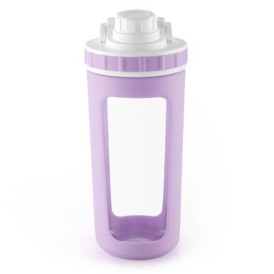 China Wholesale Viable Colorful Eco Friendly Custom Logo Plastic Gym Protein Shaker Bottle for sale