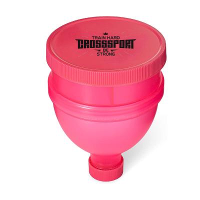 China Wholesale High Quality Viable Logo Printing Portable Protein Powder Funnel and Pill Box for sale