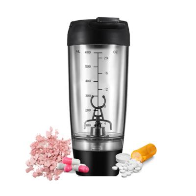 China Custom Logo Electric Shaker Bottle Stocked With USB Charge BPA Free Workout Battery Shaker for sale