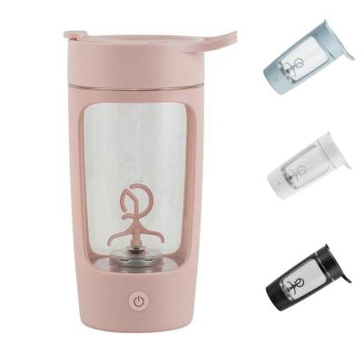 China Classy and Concise 650ml Electric Viable Shaker Protein Bottle with 4 Color Options for sale