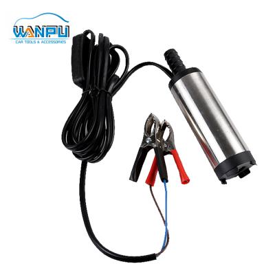 China Micro car truck oil water diesel oil pump car 12v dc transfer pump camping submersible oil pump for sale