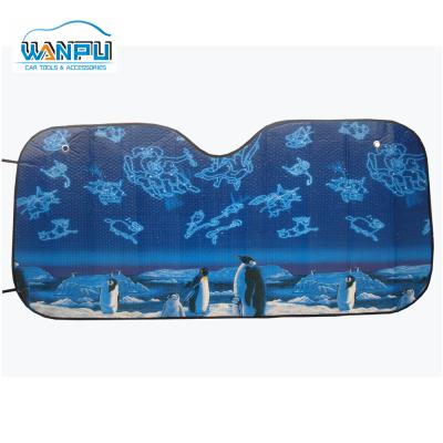 China All Car Portable PE Bubble/Foam Car Front Window Sun Shade /Windshield Aluminum Foil for sale