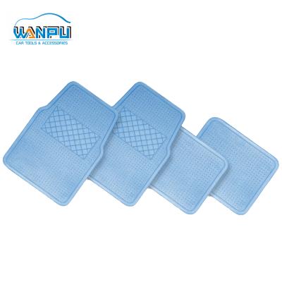 China Waterproof Disposable Durable Custom PVC/Plastic Anti Slip Universal Car Floor Mat for sale