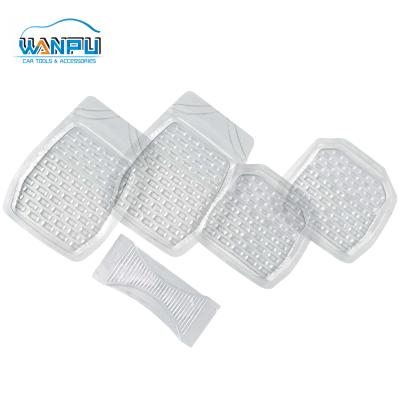 China PVC/Plastic Manufacturing Disposable Durable Waterproof Custom Anti Slip Universal PVC Car Floor Mat for sale