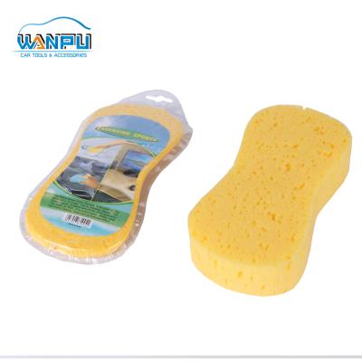 China 27# Seaweed Eight Shaped Yellow Seaweed Whosale China Manufacture Car Wash Sponge for sale