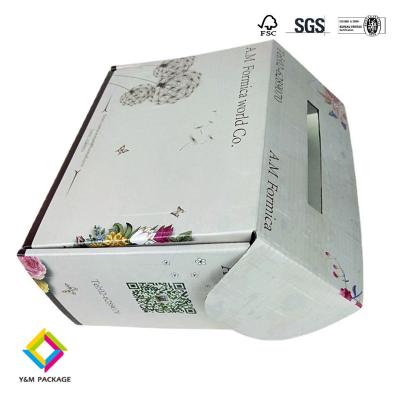 China Logo-Druck Hard Versandboxen Hut Stoff Verpackung Versand Mailer Box Wellkartonboxen zu verkaufen