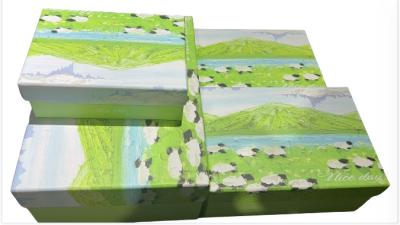 Cina Bello Modello Flip Top Gift Box Custom Cardstock rigido Elegante Disegno in vendita