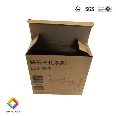 China Custom Printed Product Packaging Box  Led Bulb For Small Business for sale