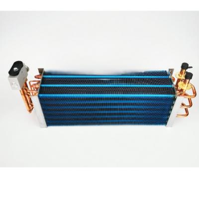 China High Efficiency Heat Transfer Technology Capacitor Air Conditioner Capacitor Copper Coil Air Conditioning Evaporator for sale